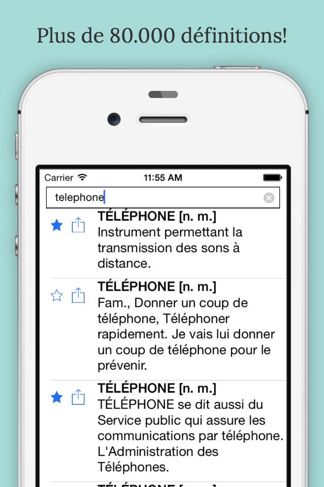 Dictionnaire Français OFFLINE screenshot 2