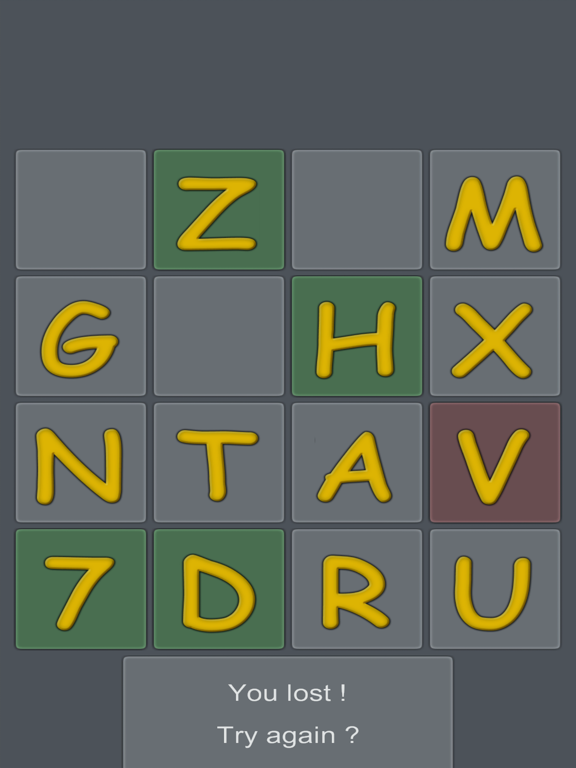 Intellectual Trainer. Memory iPad screenshot