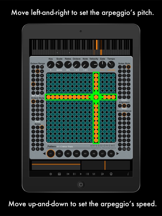 Arpeggionome Pro | matrix arpeggiator