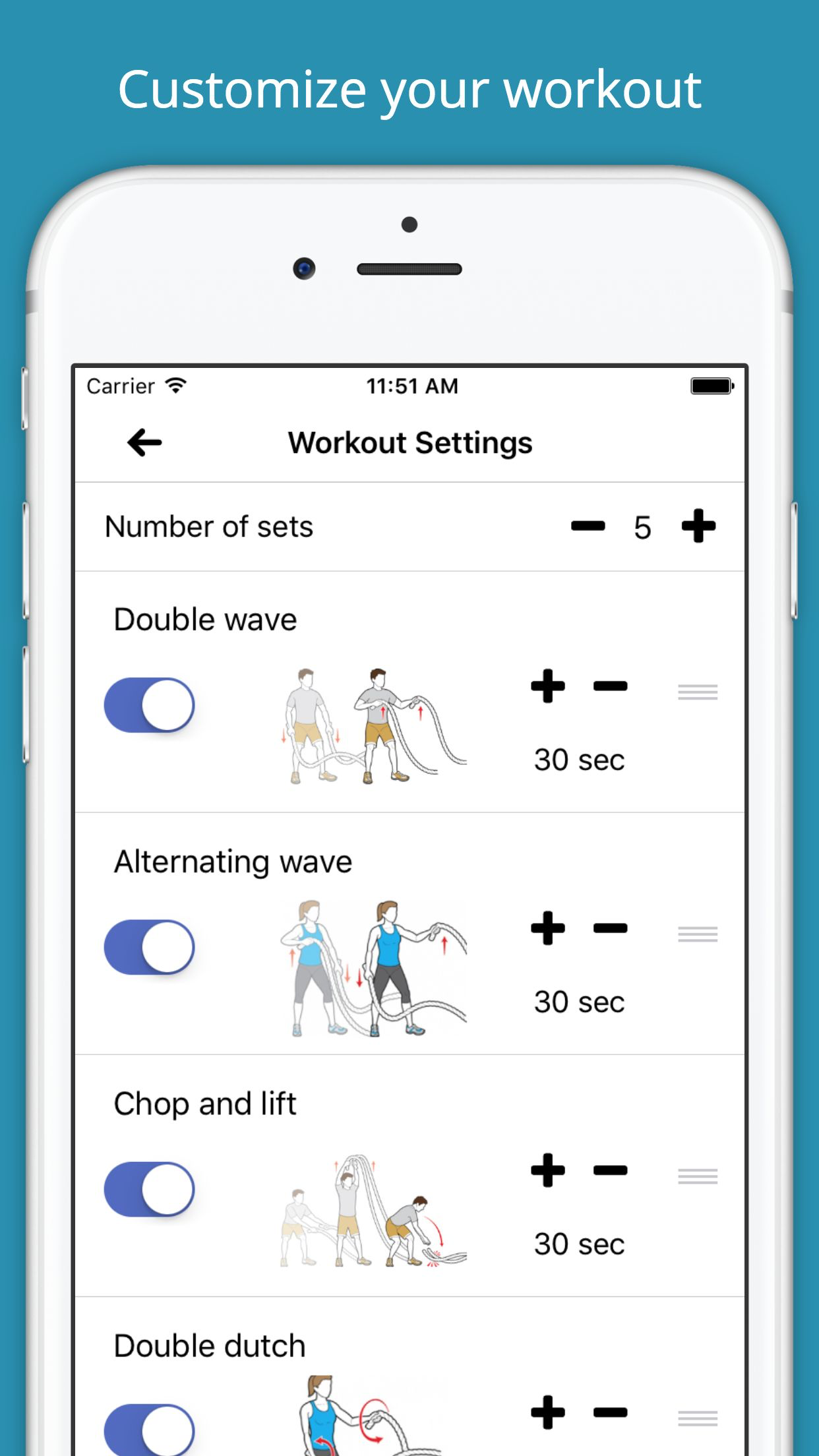 Battle Rope Challenge Workout
