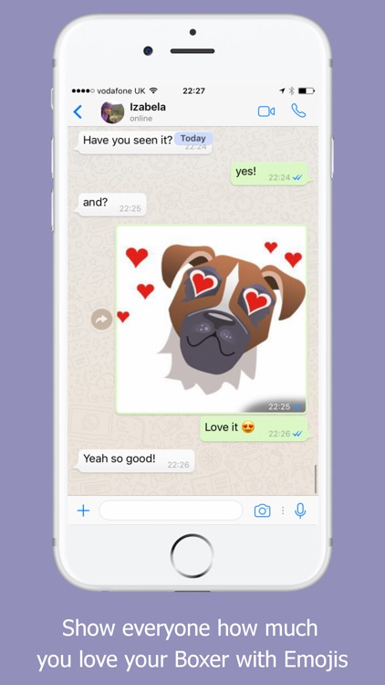 BoxerMoji - Boxer Dog Emojis