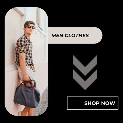 Mens Clothes Shopping online icon