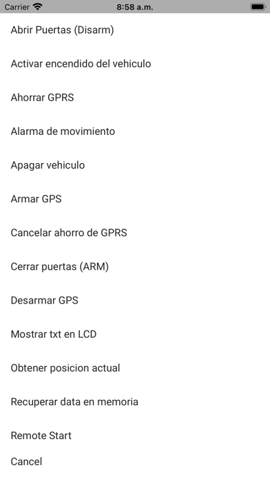Rastreo GPS v2 screenshot n.7