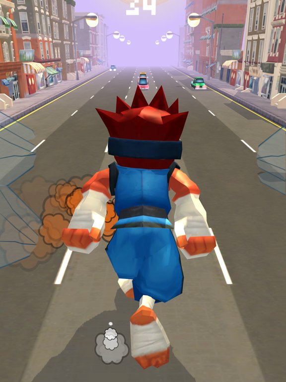 Screenshot #5 pour ninja running road - jeux darcade sans fin
