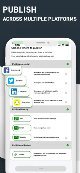 Game screenshot Pollinate Multimedia Polls hack
