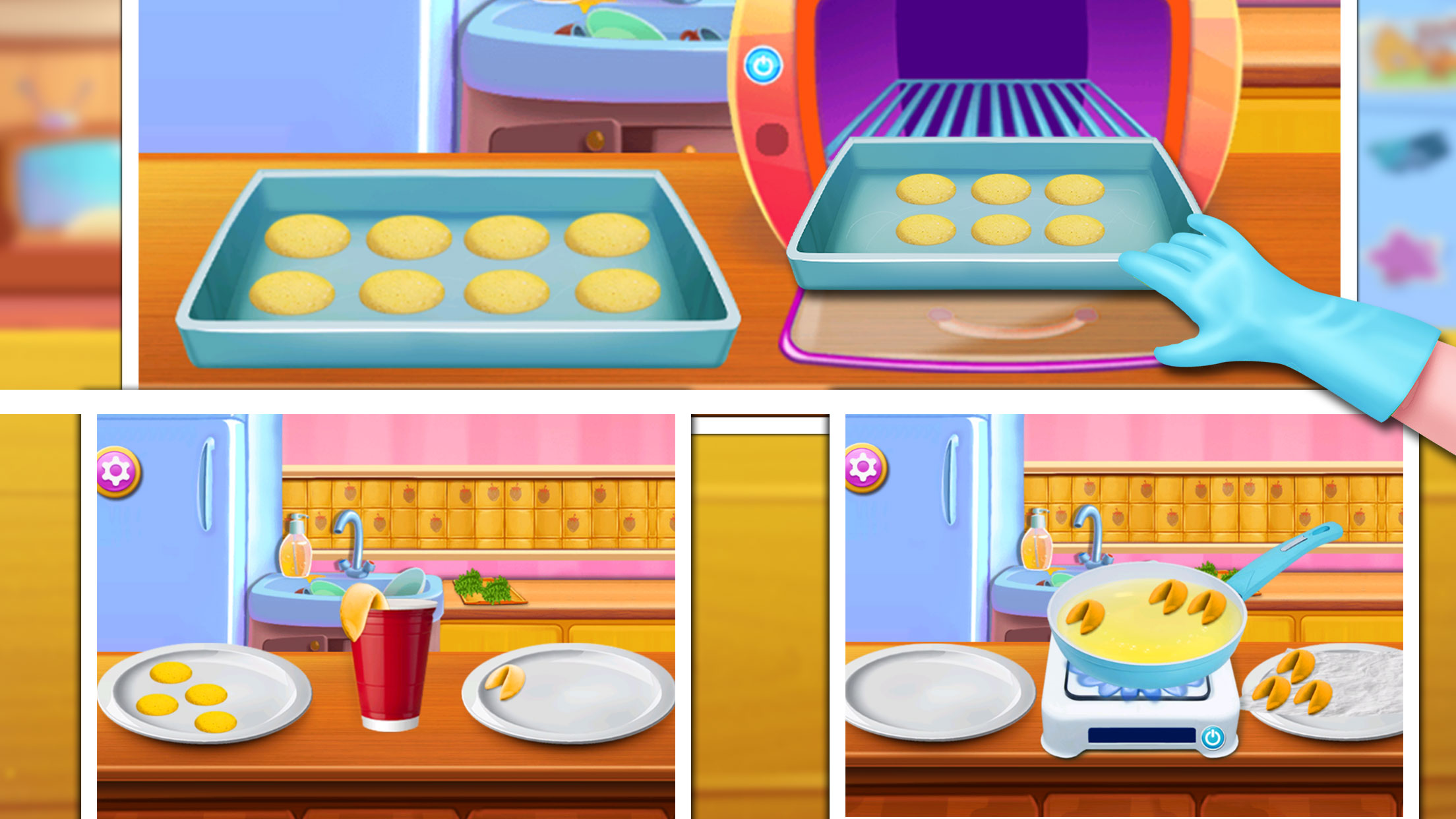Fortune Cookie Maker -  Chinese Food Super Chef
