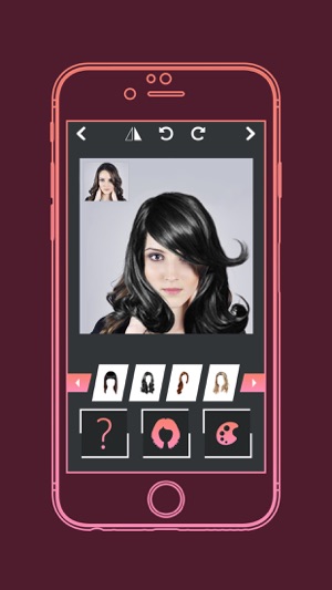 Women's Hairstyle Changer(圖3)-速報App