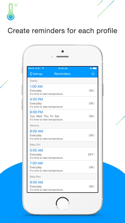 Fever Tracker - Body Temperature Manage for Family screenshot-4