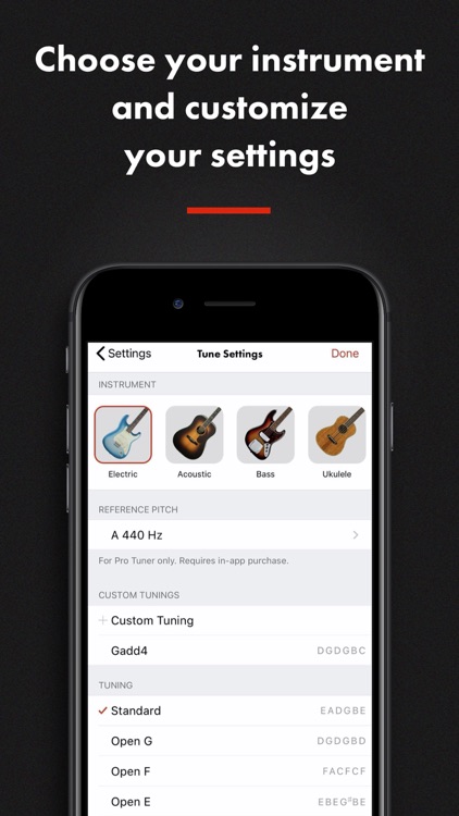Fender Tune: Guitar Tuner App screenshot-6