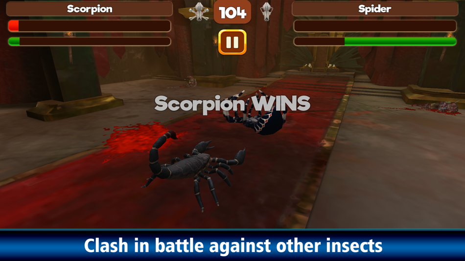 #3. Scorpion Fight: Insect Battle (iOS) 由: Juliia Blokhina
