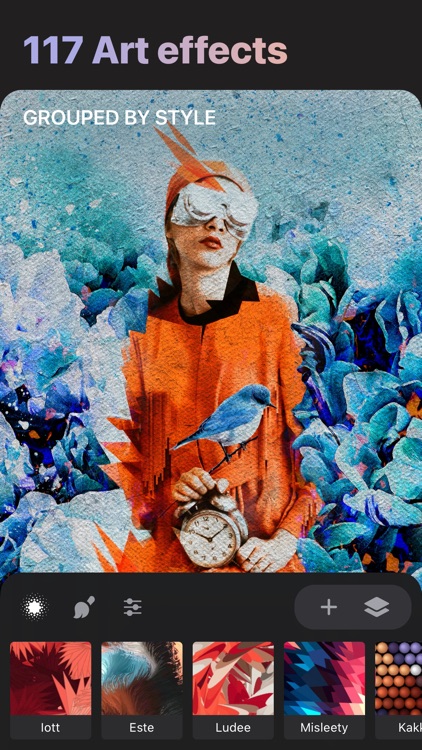 Trigraphy Photo Art Editor screenshot-0