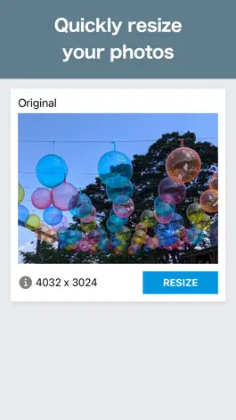 Game screenshot Photo Resizer: resize image apk