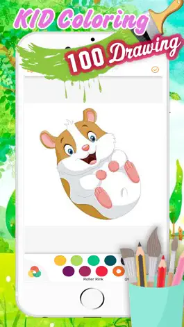 Game screenshot Cute Hamster Coloring Book Drawing for Kid hack