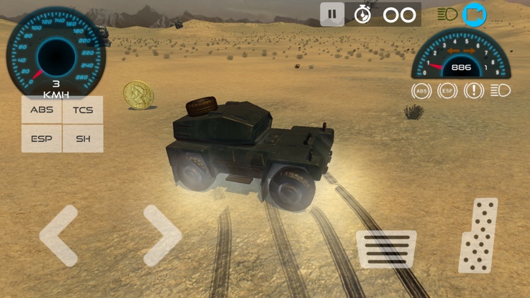 Army Vehicle Military Base Driving Simulation