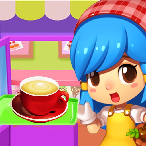 coffee shop game - my cafe icon