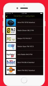 Radio Turkey - Turkish Live Radios Stations Online screenshot #2 for iPhone