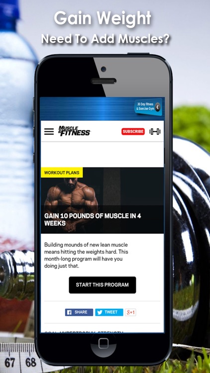 30 Day Fitness - Workout Plan & Workout Program