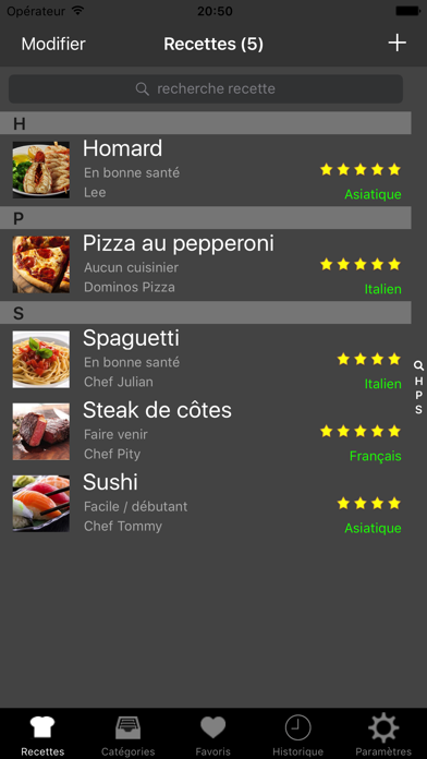 Screenshot #2 pour Kitchenbook Pro