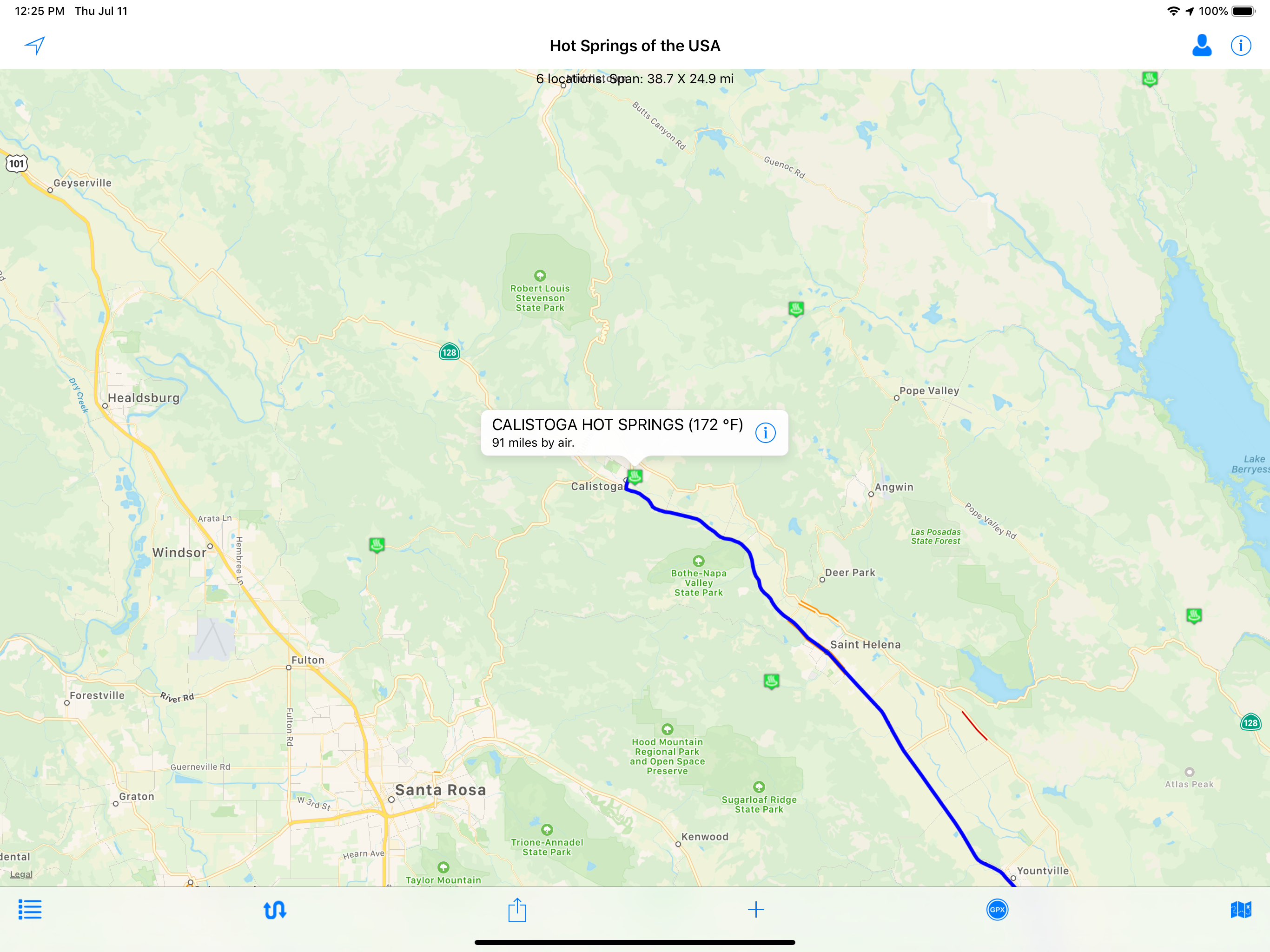 Hot & Thermal Springs