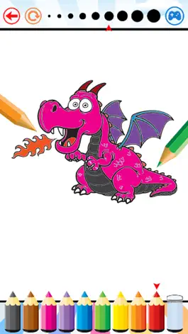 Game screenshot Dragon Dinosaur Coloring Book - Dino Kids All In 1 hack