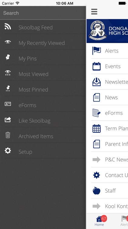 Dongara District High School - Skoolbag