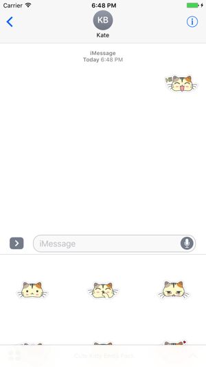 Cute Kitty Emoji Pack