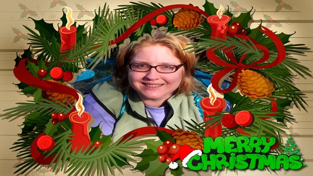 christmas photo frames app