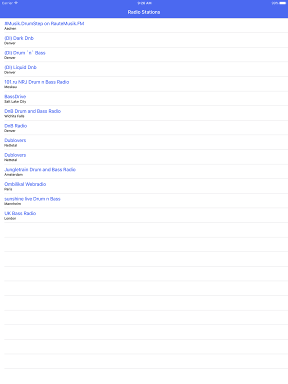 Screenshot #4 pour Radio Channel Drum 'n' Bass FM Online Streaming