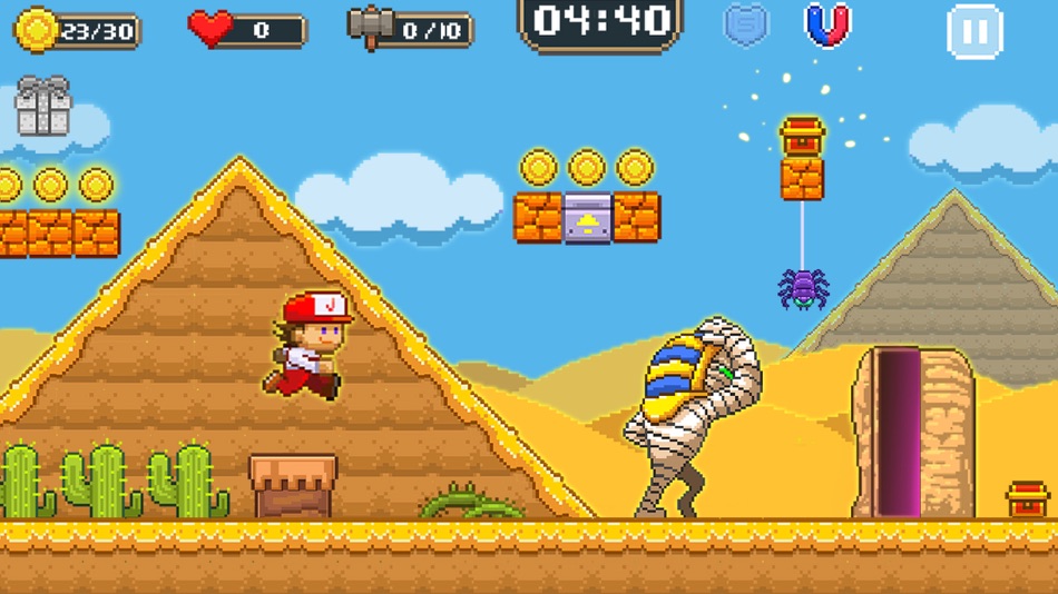 #5. Super Jim Jump: Classic Platform Game (iOS) Podle: 肖见 陈