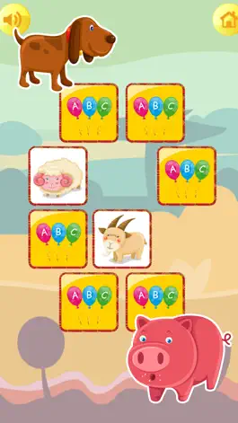 Game screenshot Cartoon Animals Memory Matching Game For Kids apk