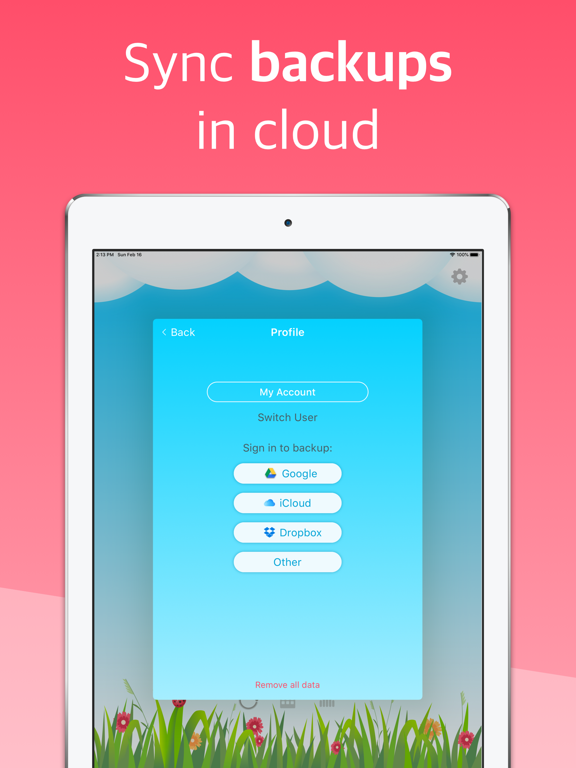 Ladybird - Period Tracker iPad screenshot 6 - Health & Fitness app