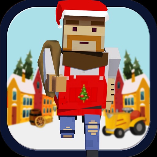 Christmas Farm Cowboy Run iOS App