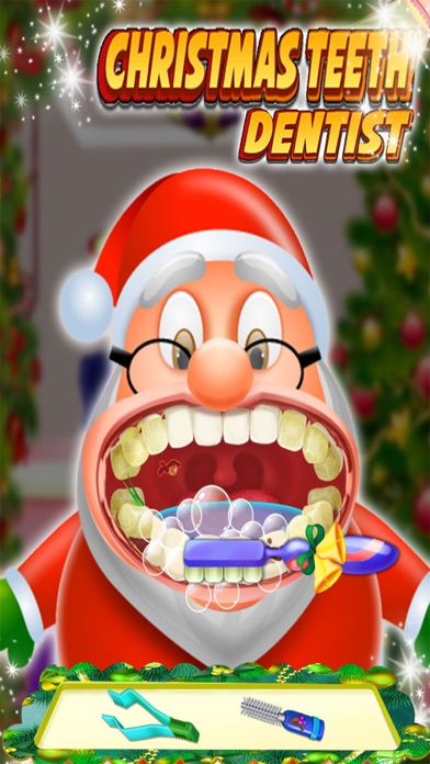 How to cancel & delete Christmas Teeth Dentist : Little Dentist Xmas game from iphone & ipad 3