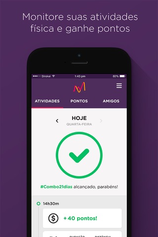 Heartbit - Pontos por exercícios screenshot 2