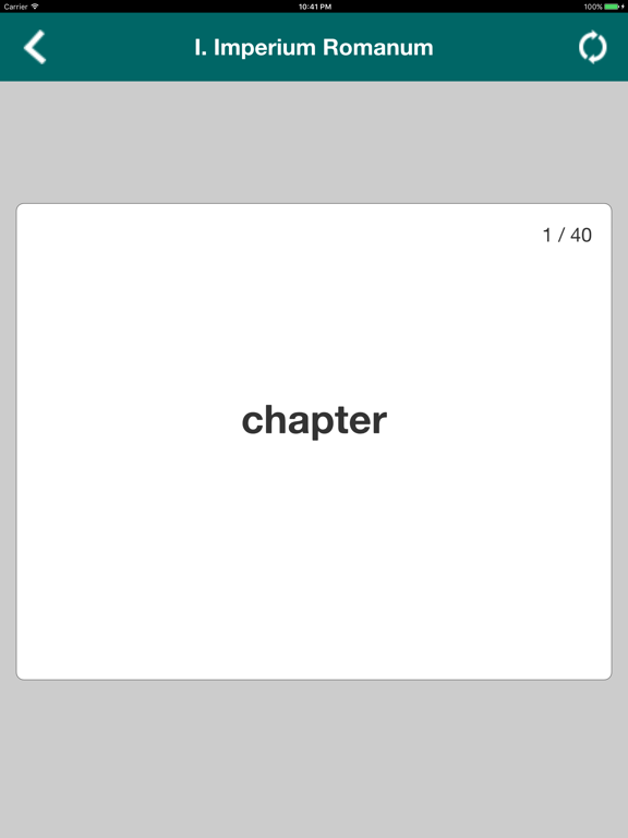 Screenshot #6 pour Lingua Latina 1 Flash Cards