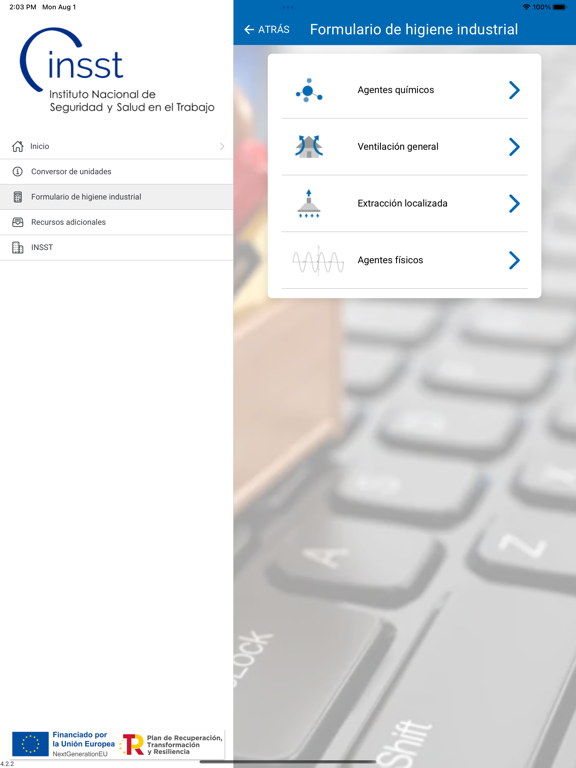 Screenshot #4 pour Conv. Unid y Form. de Hig. Ind