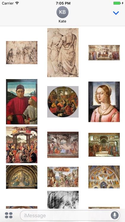 Domenico Ghirlandaio Artworks Stickers screenshot-3