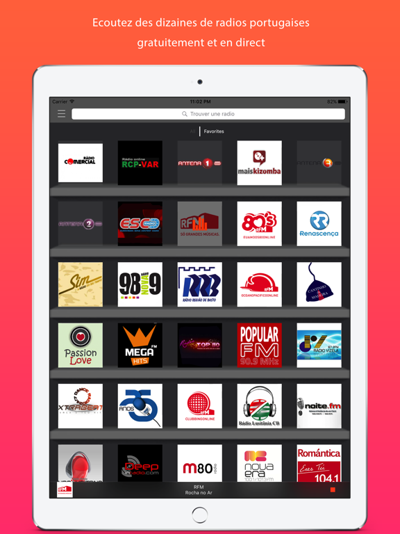 Screenshot #4 pour Radios Portugal : les meilleurs radio portugaise