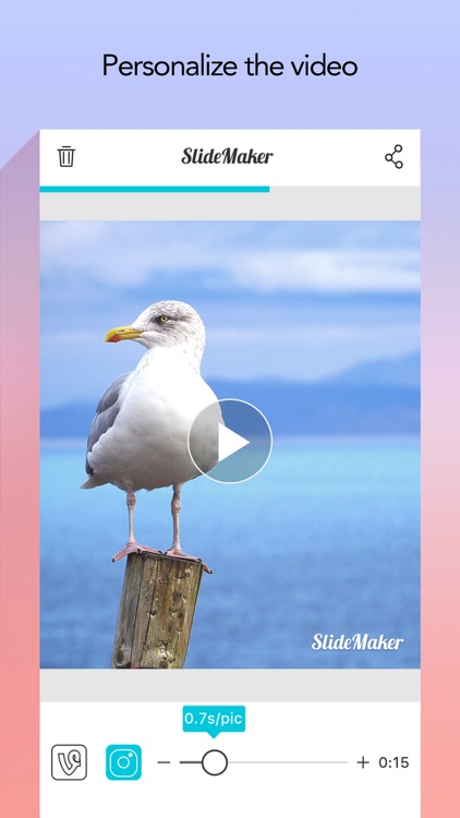 Slide Maker - Add Music to Photos & Make Slideshow