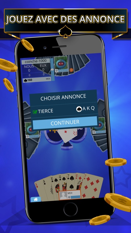 Coinche Offline - Single Player