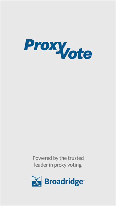 ProxyVote: Your Voice Matters Screenshot