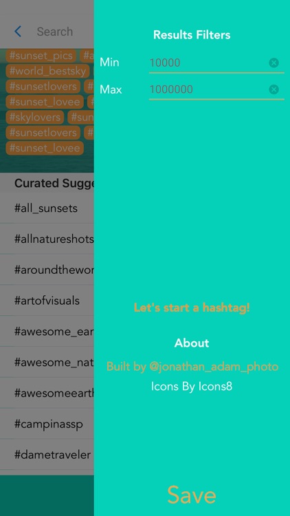 Sheesh: Automagic Hashtag Finding screenshot-3