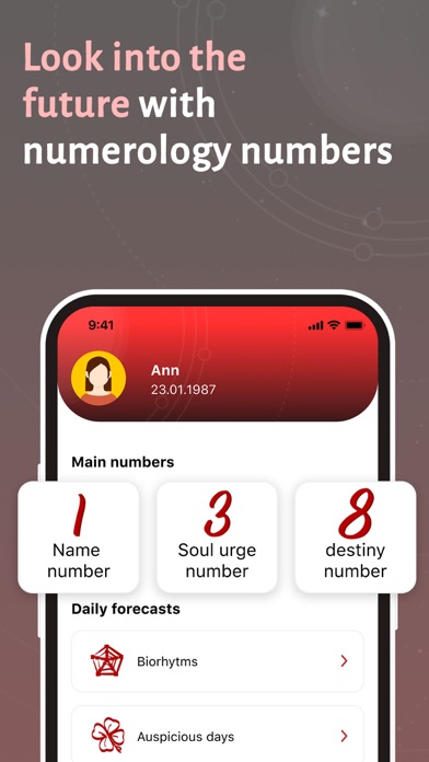 Indian Numerology. Biorhythms Screenshot