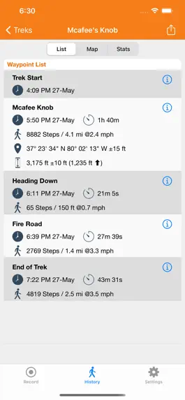 Game screenshot Track Your Trek apk