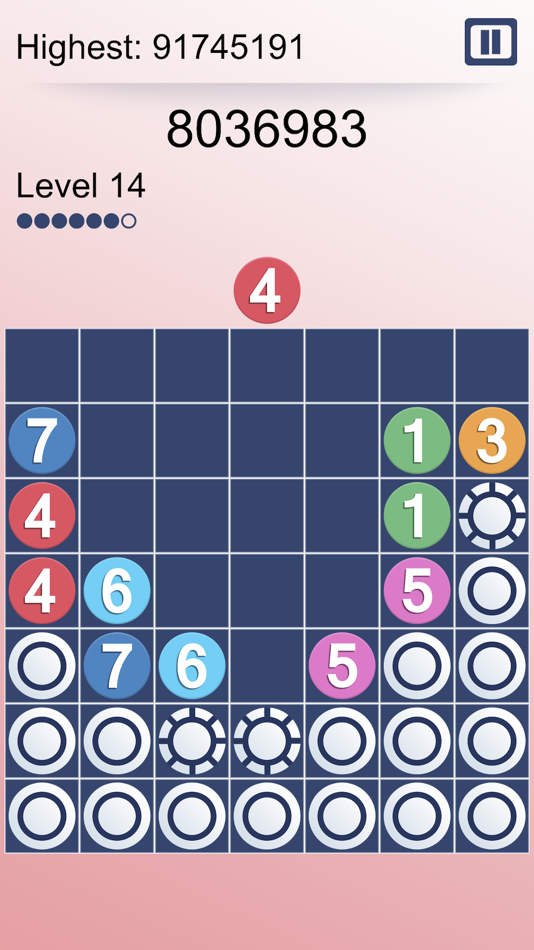 #6. Lynnsee Number Drop (iOS) 由: 磊 曾