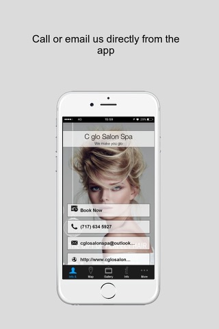 C glo Salon Spa screenshot 3