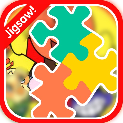 Lively Anpanman Jigsaw Puzzle Games Play Memories iOS App