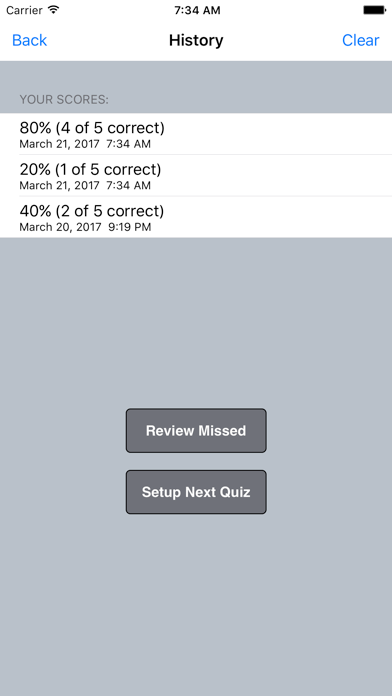 Social Work Lite (Free Questions) iPhone screenshot 4 - Education app