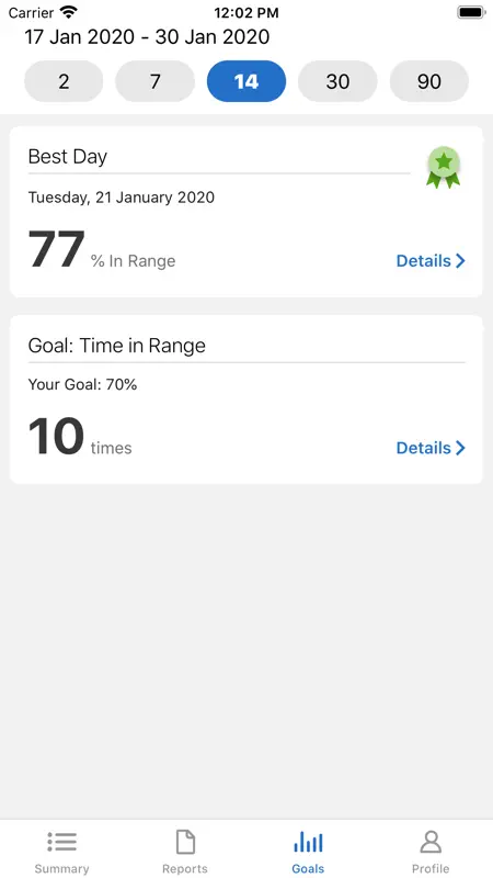 Dexcom Clarity screenshot 2 of 6