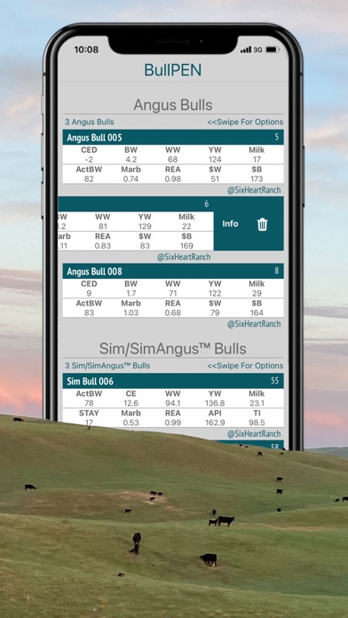 BullPEN: A Beef Cattle App Screenshot